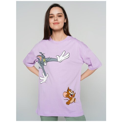 фото Футболка с кор.рукавом твое 79701 размер xl, сиреневый, women