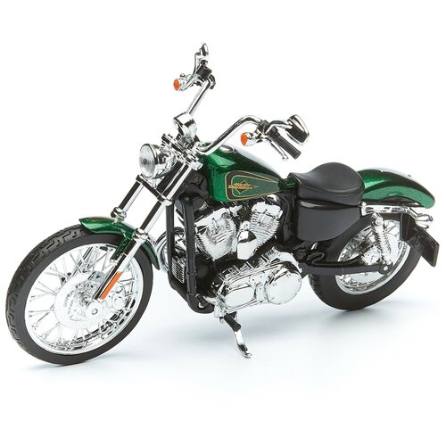 Maisto Мотоцикл H-D Motorcycles - 2013 XL1200V Seventy-two 1:12, зеленый