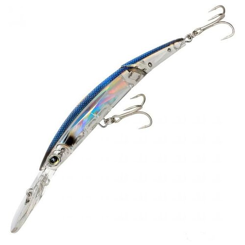 фото Воблер yo-zuri f1155-b crystal 3d minnow deep diver jointed 130f