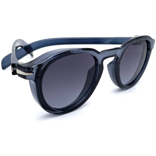 Солнцезащитные очки Smakhtin'S eyewear & accessories, синий солнцезащитные очки sample eyewear kislota фиолетовый