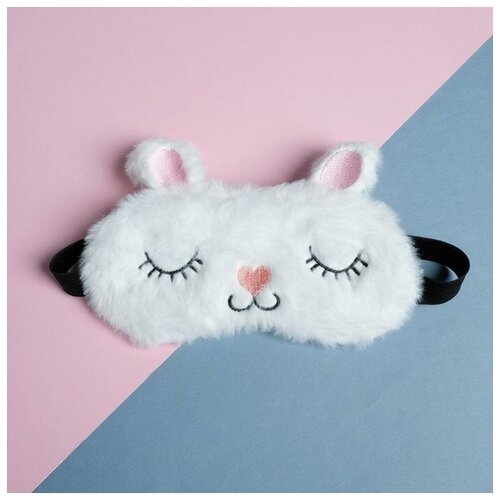 фото Маска для сна , белый, розовый made in china