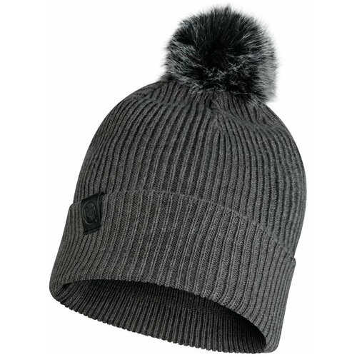 фото Шапка buff knitted hat kesha размер one size, grey