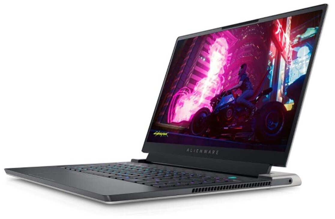 Ноутбук DELL Alienware X15-9956 Intel Core i7-11800H32Gb512Gb SSD156 FHD 165Hz 3ms NV RTX 3080 8GB GDDR6Backlit Kbrd 87 Whr 1y Win 10 Home Lunar Light 23kg
