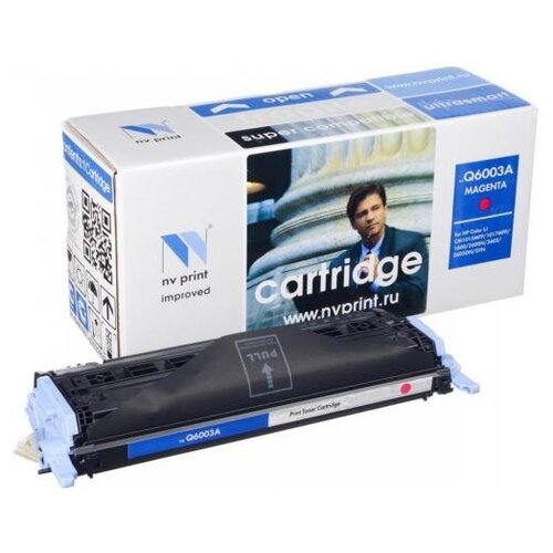 картридж nv print для canon i sensys lbp5000 5100 cartridge 707 cyan Картридж NV-Print для HP Color LaserJet CM1015MFP/1017MFP/1600/2600N Magenta, Q6003A