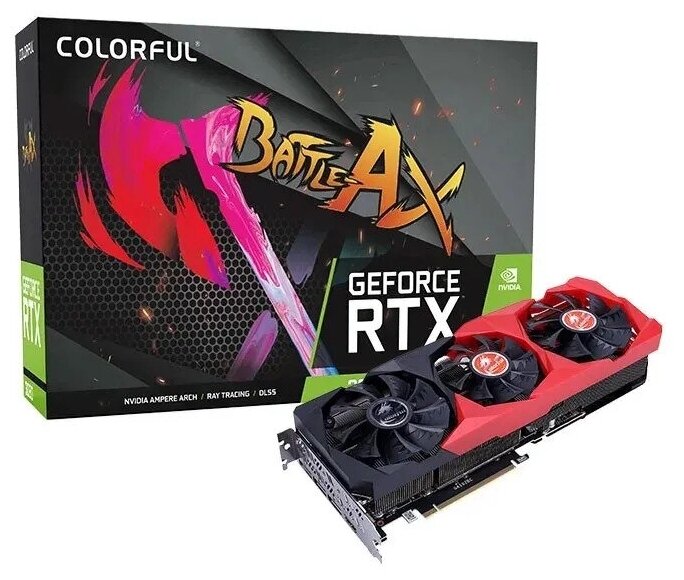 Видеокарта Colorful GeForce RTX-3080Ti BattleAX 12G