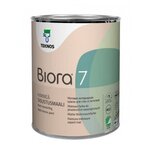 Краска акриловая TEKNOS Biora 7 влагостойкая моющаяся матовая бесцветный 0.9 л - изображение