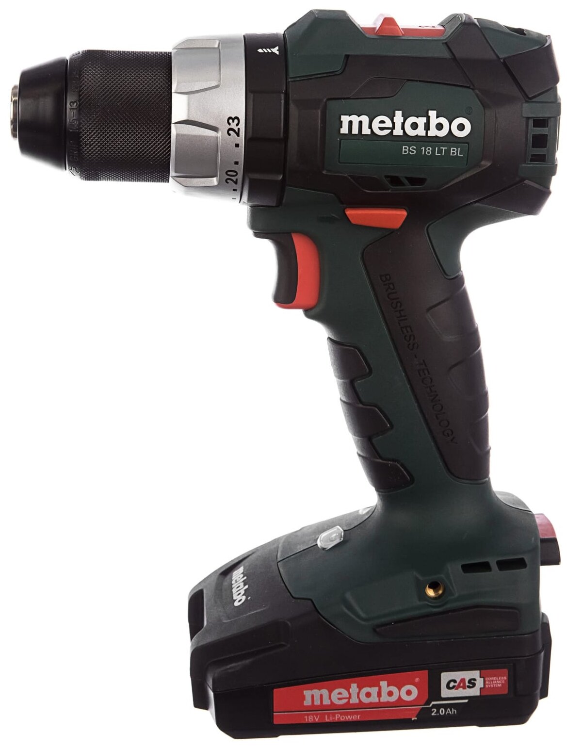 Аккумуляторный винтоверт Metabo BS 18 LT BL (602325550) - фотография № 6