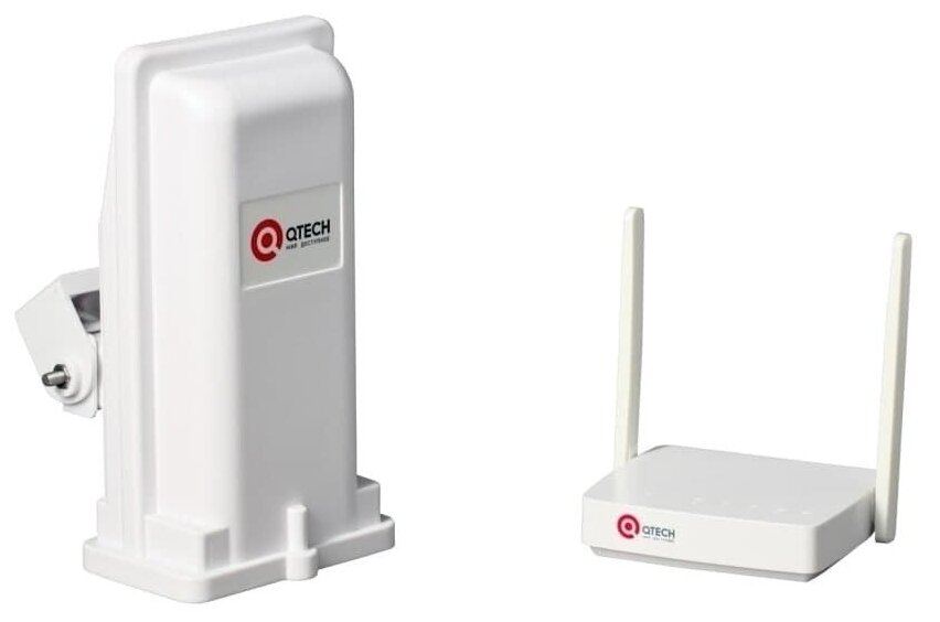 Wi-Fi роутер и антенна QTECH QMO-234 2G/3G/4G (LTE) Комплект для усиления интернета
