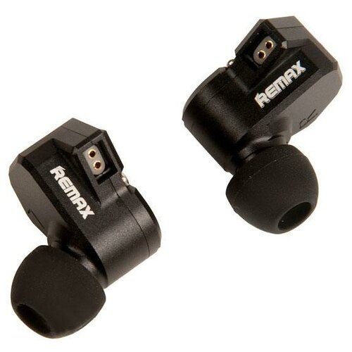 Наушники REMAX MONSTER RM-833 HIFI Trple-Driver Wired Headphone микрофон подключение Jack 35 mm черный 506900₽