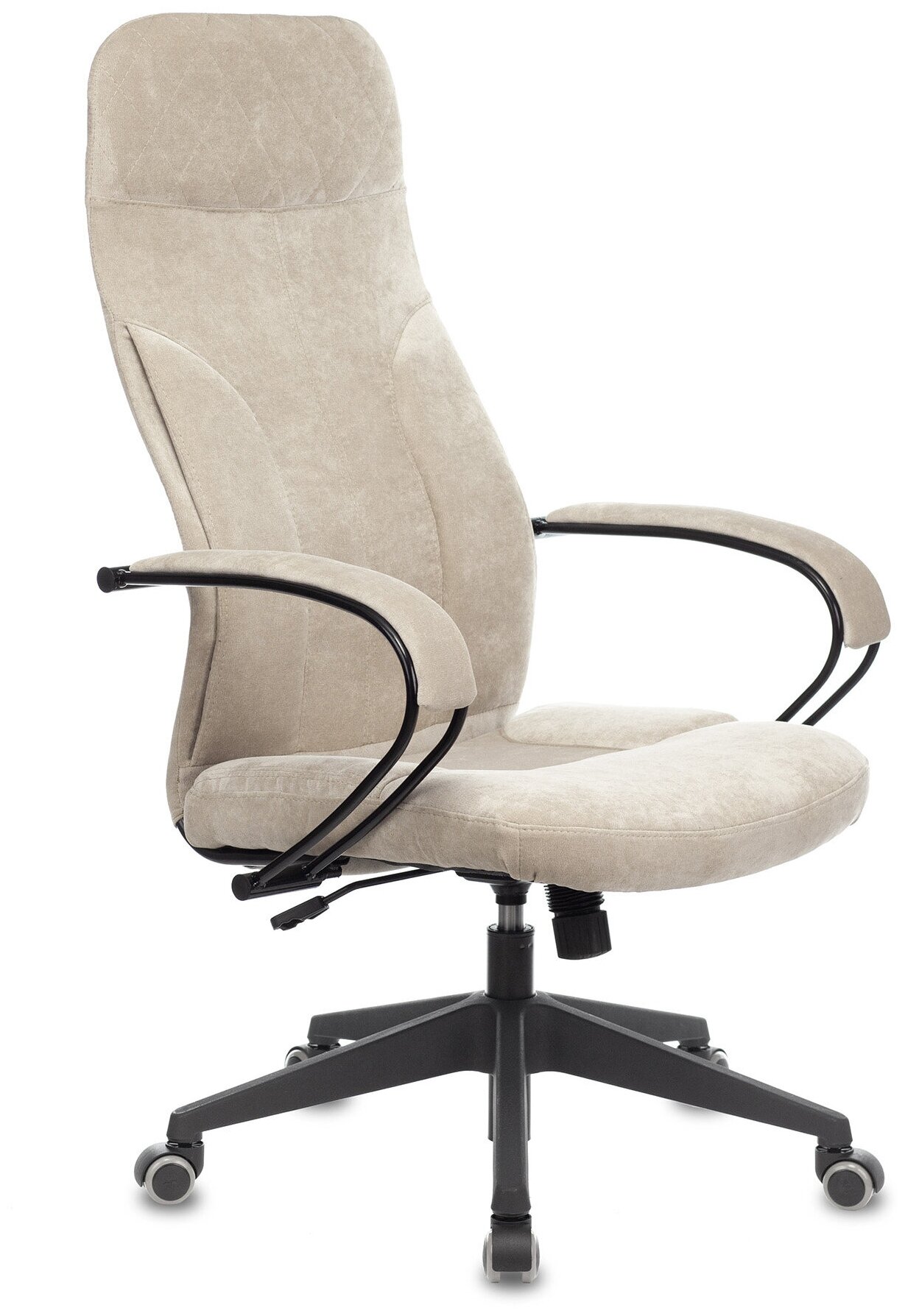 Кресло руководителя Бюрократ CH-608Fabric, обивка: ткань, цвет: песочный (CH-608/FABRIC-BEIGE)