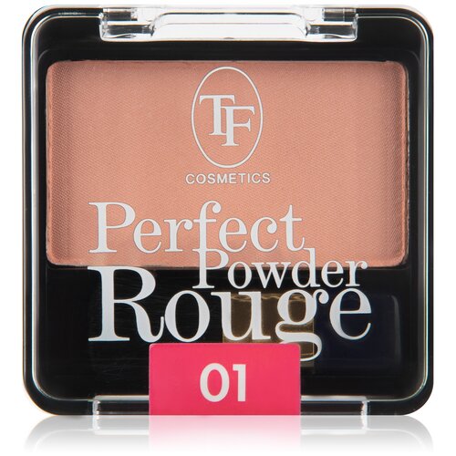 TF Cosmetics румяна компактные Perfect Powder Rouge, 01 розовые лепестки румяна tf perfect powder rouge тон 13 орхидея