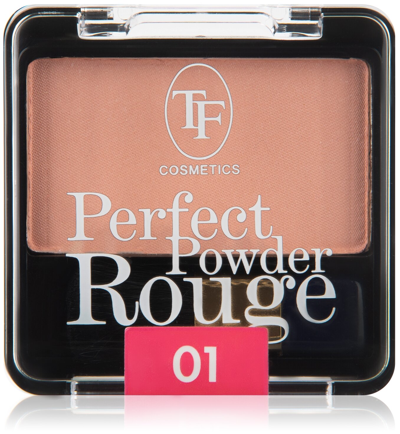 Румяна для лица компактные Triumph Perfect Powder Rouge 01 розовые лепестки