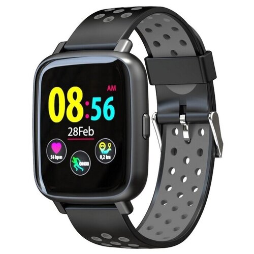 Смарт-часы JET Sport SW-5 52мм 144 черный красный sw-5 redплохая упаковка 287000₽