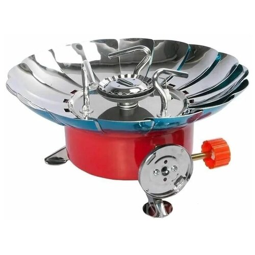 Плитка-горелка газовая портативная с лепестками и пьезоподжигом ZT-203