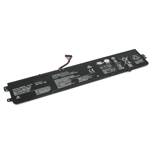 Аккумуляторная батарея для ноутбука Lenovo Y520-15 (L16S3P24) 10.95V 4110mAh аккумуляторная батарея для ноутбука lenovo y520 15 l16s3p24 10 95v 4110mah