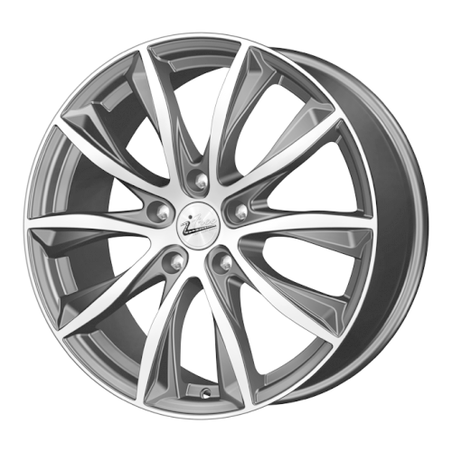 Литые колесные диски iFREE Кazaнтип(КС684) Блэк Джек 7.5x18 5x112 ET45 D57.1 Чёрный глянцевый с полированной лицевой частью (688811)