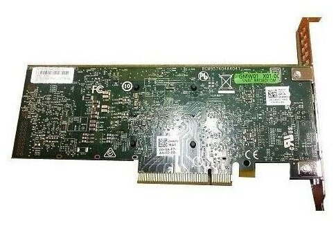 Адаптер Dell Dual port Broadcom 57416 10Gbit Base-T PCIe FP for 14G (540-BBUO)