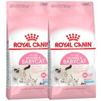 ROYAL CANIN MOTHER & BABYCAT 34 для котят до 4 месяцев, беременных и кормящих кошек (2 + 2 кг)