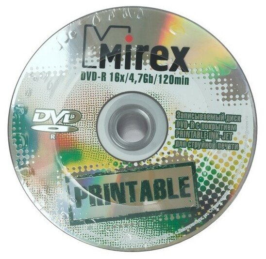 DVD-R диск Mirex - фото №4