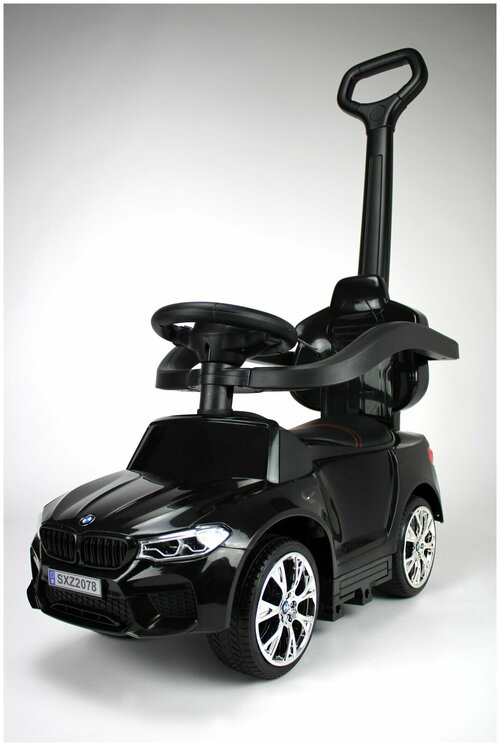 Детский толокар BMW M5 (A999MP-H) черный (RiverToys)