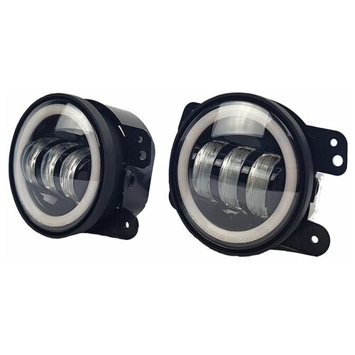 Штатные ПТФ LED 4 дюйма 101 ММ ПО 30 ВТ С ДХО IP67/ авто/ легковой автомобиль