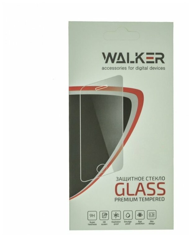 Противоударное универсальное стекло Walker 4.0 (118 мм x 54 мм)