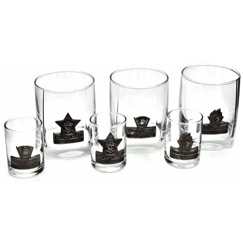 Подарочный набор Октябрёнок Пионер Комсомолец на троих стопки и стаканы под виски в футляре подарочный набор октябрёнок пионер комсомолец на троих стопки и стаканы под виски в футляре