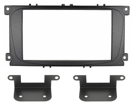 Рамка Ford Focus-2 restal, Mondeo 07+, S-Max, Galaxy new 2DIN (крепеж) (Incar RFO-N15)