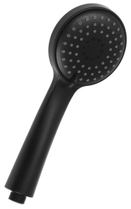 фото Душевая лейка Accoona A344F, 3 режима, чёрная