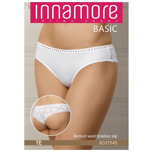фото Трусы женские бразильяна bd37345 te цвет белый (bianco), р-р 44 (3) rusexpress