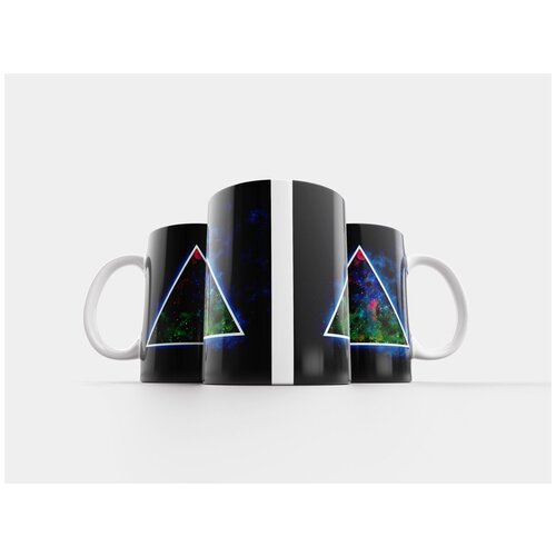 фото Кружка "пространство, треугольник, яркий" 320 мл lotsprints