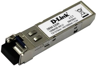 WDM SFP-трансивер с 1 портом 100Base-BX-U D-Link DEM-220R