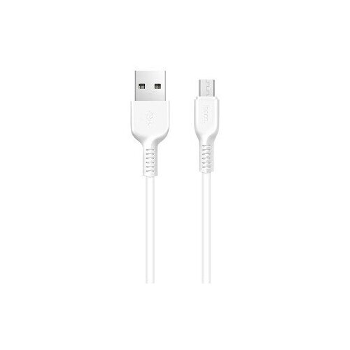 Кабель Hoco HC-61175 X13 USB - MicroUSB, 1 м, белый hoco hc 61175 x13 usb кабель micro 1m 2a white
