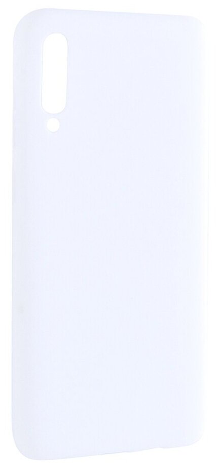 Чехол панель накладка MyPads для Realme XT / OPPO K5 с защитными заглушками и защитой боковых кнопок белая
