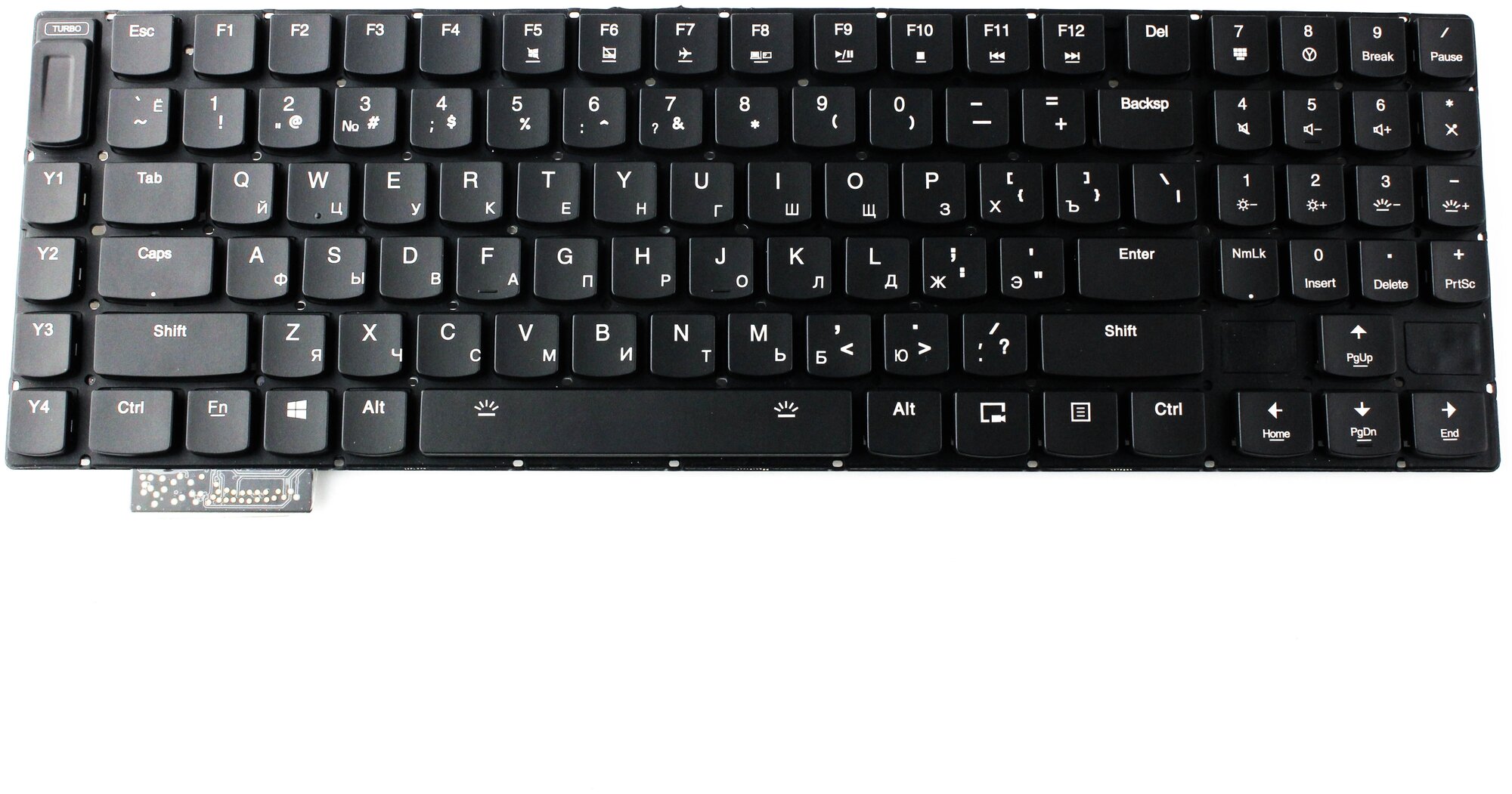 Клавиатура для ноутбука Lenovo Y900-17ISK с подсветкой p/n: K7221-US SN20K12929 PK130ZN1B00