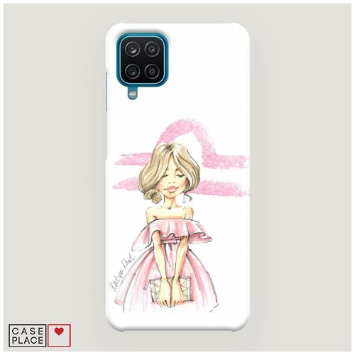 фото Чехол пластиковый samsung galaxy a12 весы образ case place