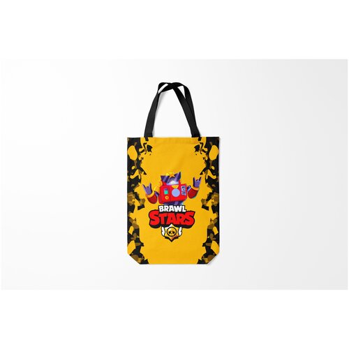 фото Сумка-шоппер / 31х42 см / геймерам / brawl stars бравл старс surge волна burnettie