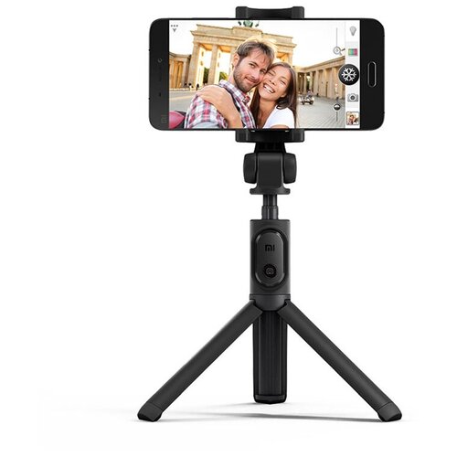 Xiaomi Монопод-трипод Xiaomi Mi Bluetooth Selfie Stick Tripod (XMZPG01YM) черный монопод для селфи xiaomi mi bluetooth selfie stick черный