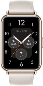 Умные часы HUAWEI Watch Fit 2 46 мм NFC RU, Classic Edition Moon White