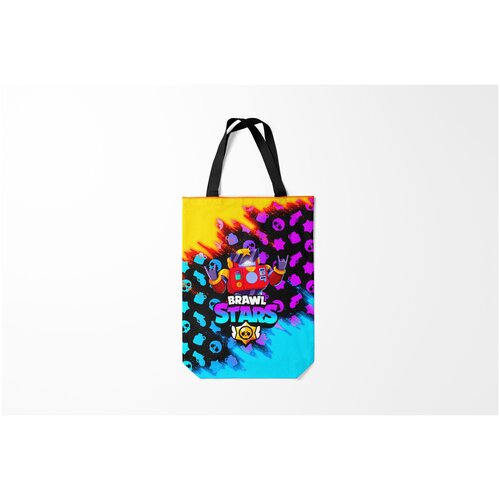 фото Сумка-шоппер / 31х42 см / геймерам / brawl stars бравл старс surge волна burnettie