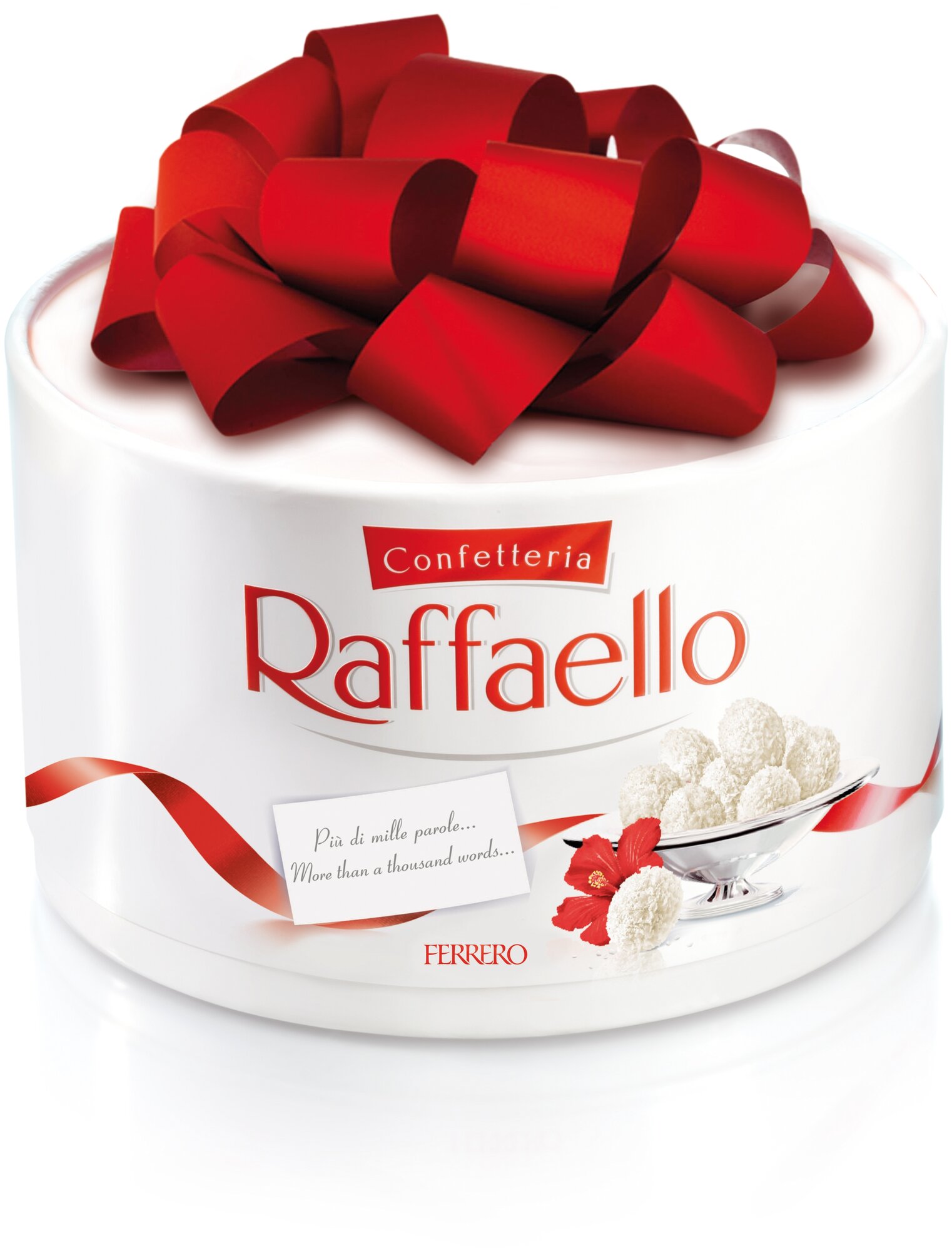 Конфеты Raffaello с цельным миндальным орехом в кокосовой обсыпке, 100г, торт