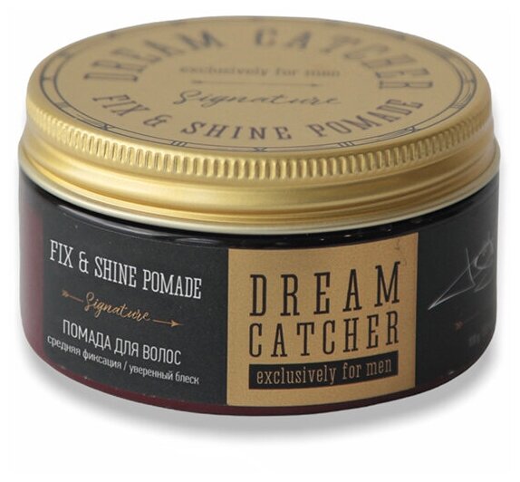 DREAM CATCHER Помада для укладки волос Signature Fix & shine pomade 100гр.