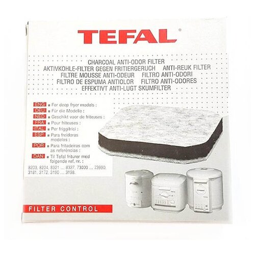 Tefal 792672 Фильтр для фритюрницы 8203, 8204, 8321...8327, 73000...73990, 3181, 3172, 3190...3198