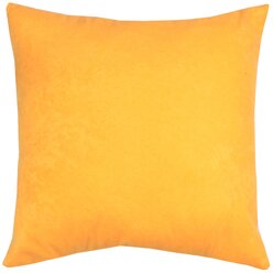 Подушка декоративная MATEX VELOURS абрикосовый без наволочки, 35х35 см, ткань велюр