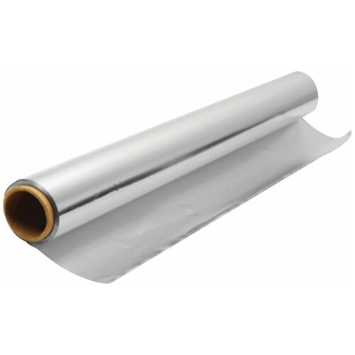 Фольга алюминиевая, 30 см х 10 м, интропластика, в рулоне