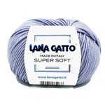 Пряжа Lana Gatto Super Soft 4928 (серо-сиреневый) 10 шт. - изображение