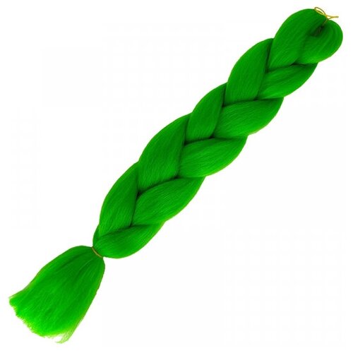 Канекалон коса 60 см, цвет светло-зеленый
