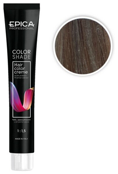 EPICA PROFESSIONAL Colorshade Крем-краска 8.72 светло-русый шоколадно-перламутровый, 100 мл.