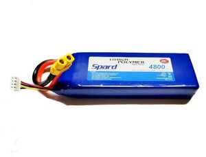 Аккумулятор Li-Po Spard 4800mAh, 11,1V, 20C, XT60