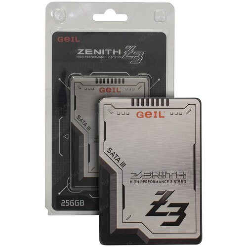 SSD диск GEIL 25 Zenith 256 Гб SATA III 3D NAND GZ25Z3-256GP 133000₽